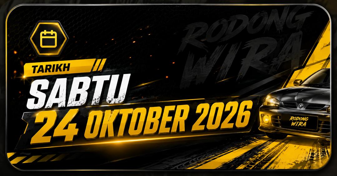 Tarikh: Sabtu 24 Oktober 2026